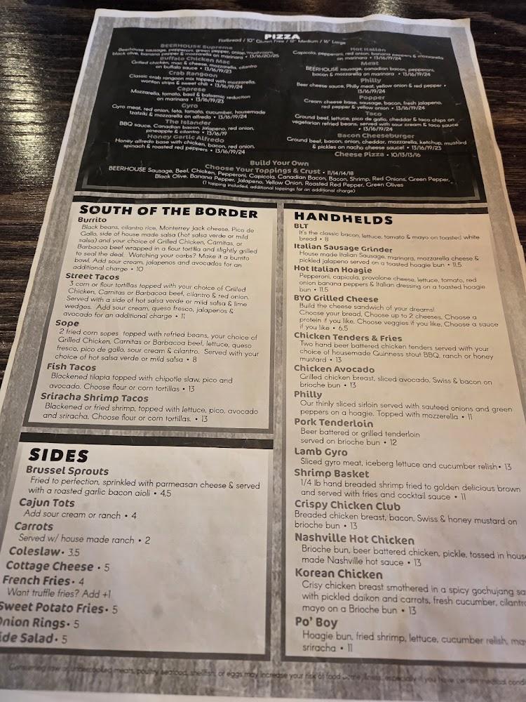 The Beerhouse Menu image 1